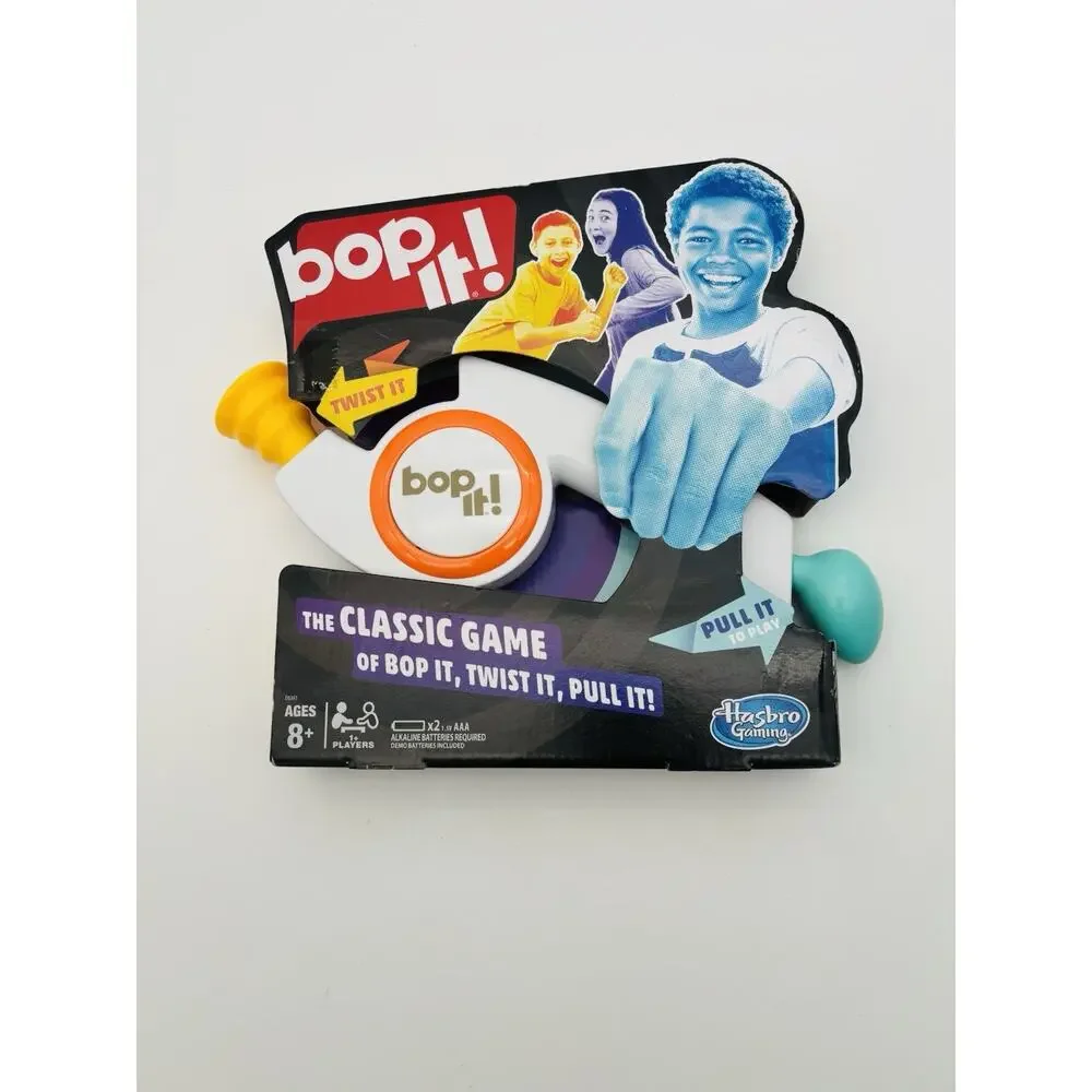 Hasbro Gaming Bop It! The Classic BOP IT-TWIST IT-PULL IT!! Electronic Game New!